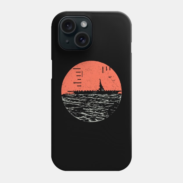 Aimed Battleship Phone Case by Distant War