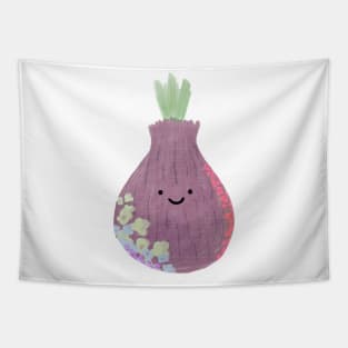 Cute floral onion Tapestry