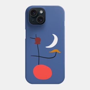 Red White and Blue Painting Phone Case