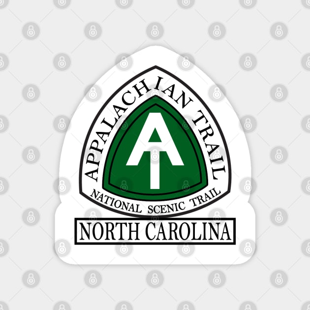 Appalachian Trail National Scenic Trail North Carolina NC Magnet by DD2019