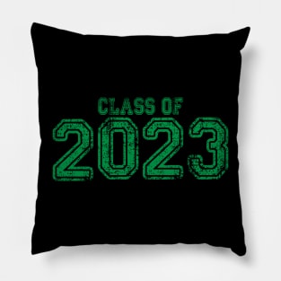 Varsity Green Class of 2023 Pillow