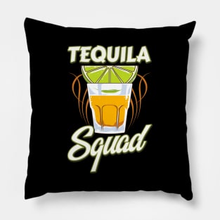 Cute & Funny Tequila Squad Margarita Drinking Pillow