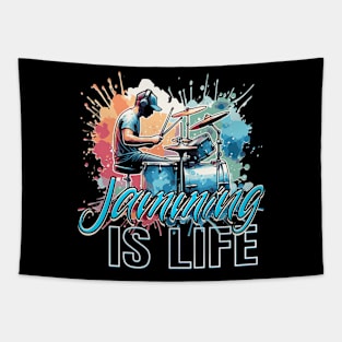 Drumming Passion: Jamming IS LIFE Tapestry