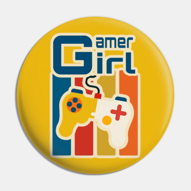 Girl Gamer Pin by AlondraHanley