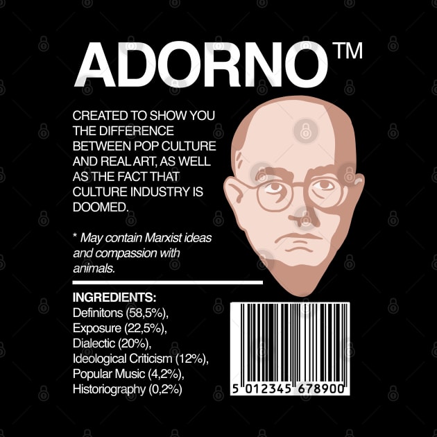 Adorno Package - Theodor Adorno by isstgeschichte