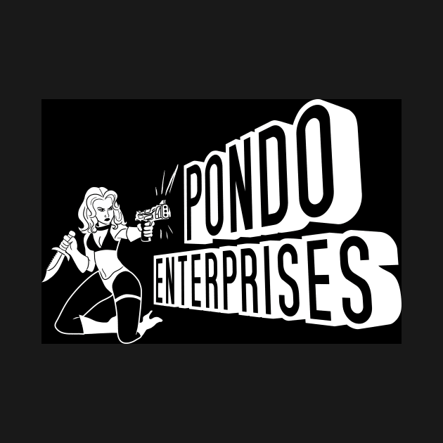 Pondo Enterprises Logo (B&W) by Pondo Enterprises