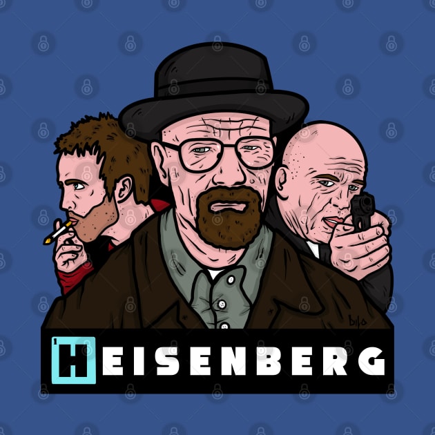 Heisenberg breaking bad Walter white Jesse Pinkman Hank Saul Goodman by DiLoDraws