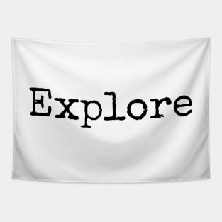 Explore - Motivational Word of the Year Tapestry