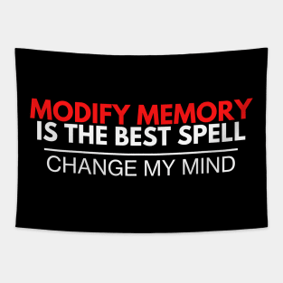 Modify Memory Is The Best Spell - DnD Quote Tapestry