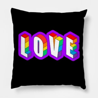 pride month love Pillow