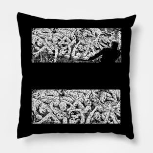 Deadman Collage Pillow