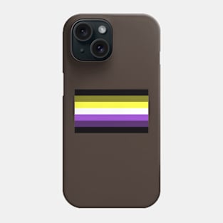 Custom-Colored Nonbinary Pride Flag Phone Case