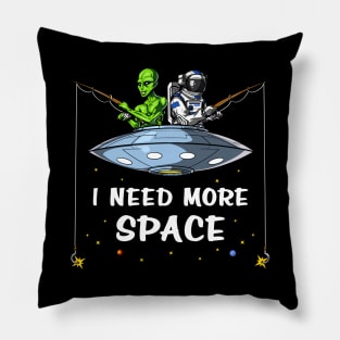 Alien Astronaut Fishing Pillow