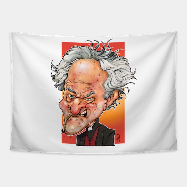 Father Jack Tapestry by SketchieDemon