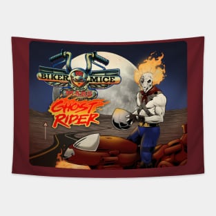 Biker Mice Ghost Rider Tapestry