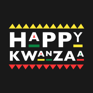 Happy Kwanzaa Black Heritage 90s Style Cultural Celebration T-Shirt