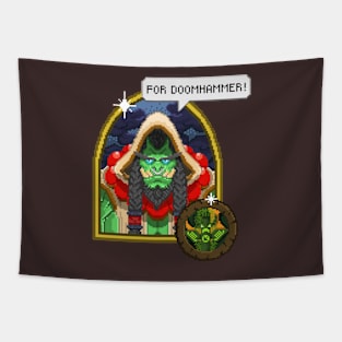 For Doomhammer! Tapestry