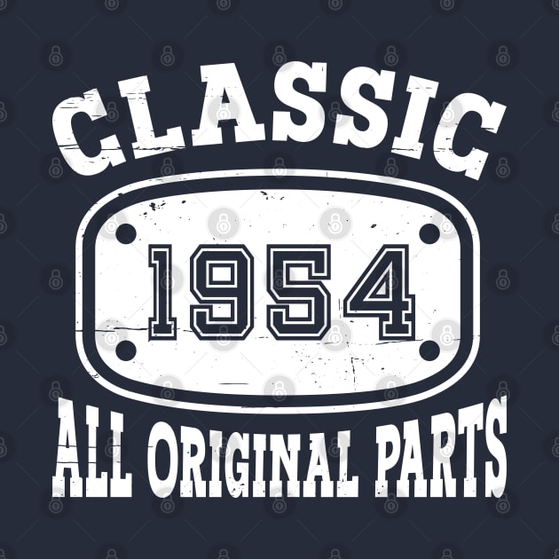 CLASSIC 1954, ALL ORIGINAL PARTS [White] by Blended Designs