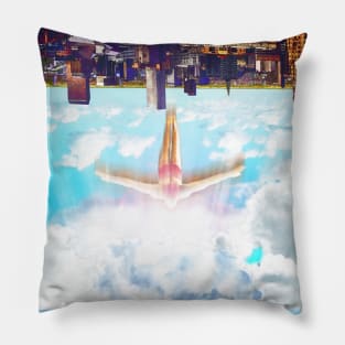 The Cloud Swimmer Pillow