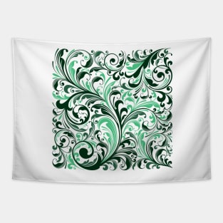 Abstract Floral Design 11b Tapestry