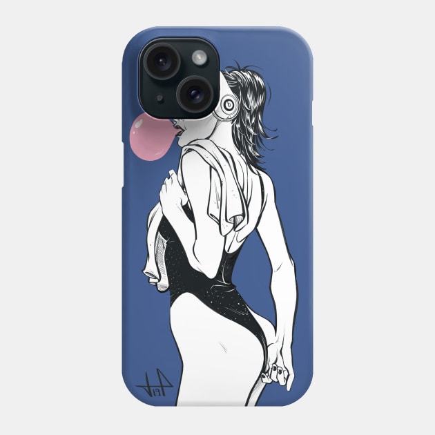 Chewing gum Phone Case by Livia Pastore