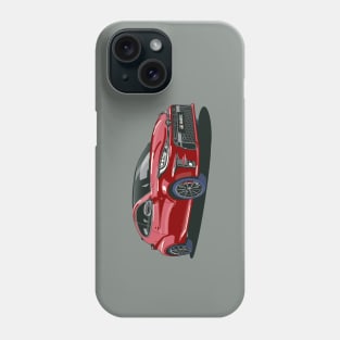 GR Yaris in Scarlet Flare Phone Case