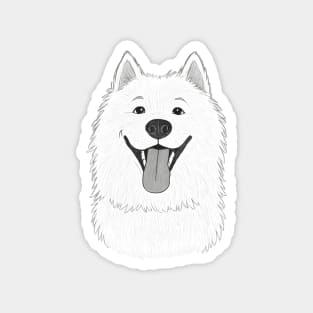 Samoyed Magnet