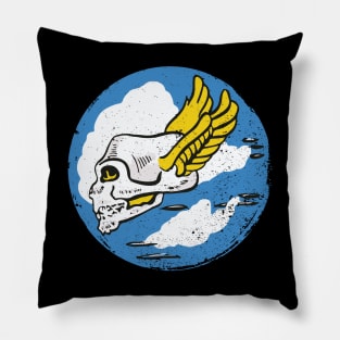 85th Fighter Squadron WWII Vintage Insignia Pillow