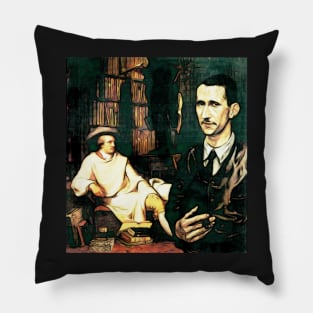 Brecht and Goethe Pillow