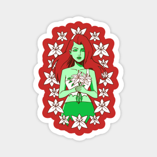 Flower Goddess Magnet