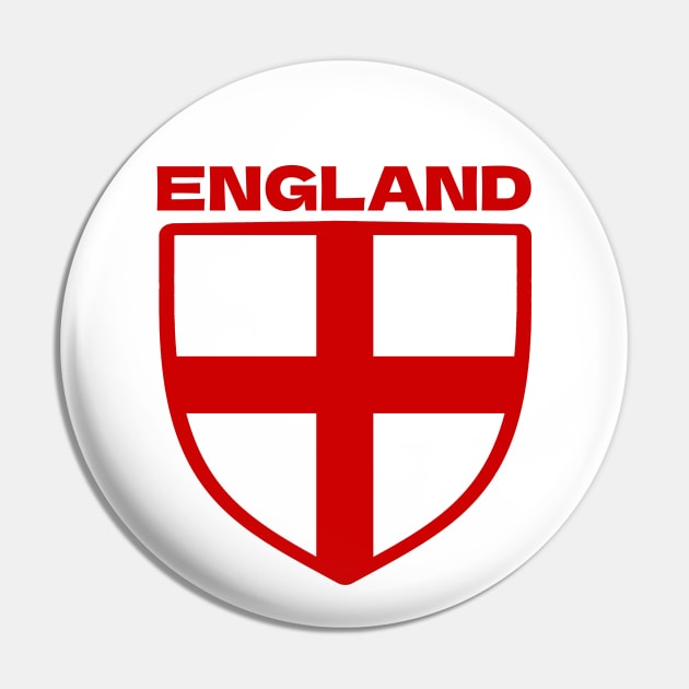 England World Cup Soccer Pin by Issho Ni