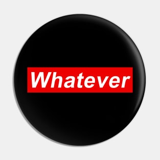 Red Box Tee - Whatever Pin