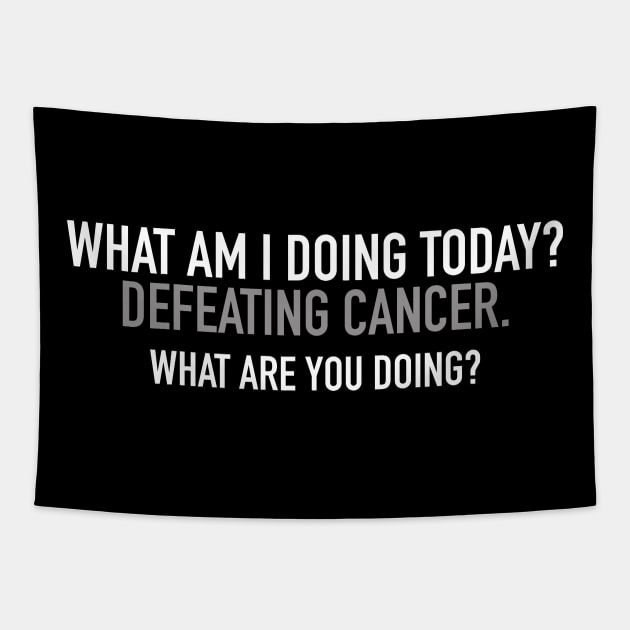 DEFEAT CANCER Tapestry by ForwardFocus