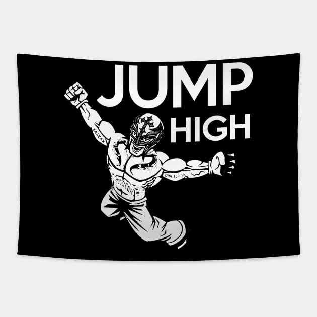 High Jump Tapestry by Dojaja