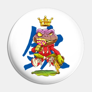 KING of FROG Pin