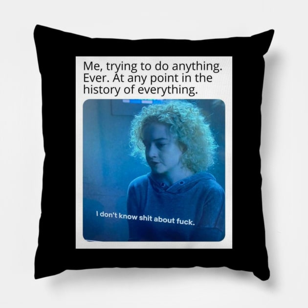 Ruth Langmore Strategic Moves Pillow by GinkgoForestSpirit