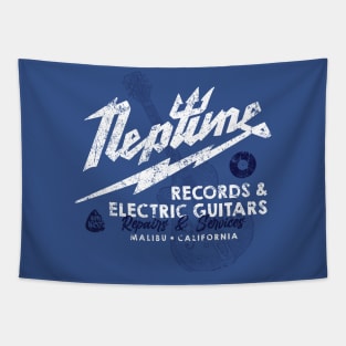 Neptune Records and Guitars Tapestry