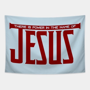 There is power in the name of JESUS Tapestry