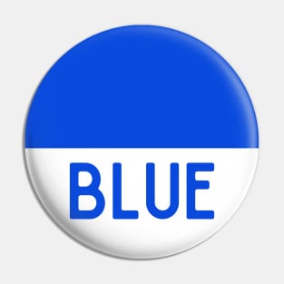 Learn Your Colours - Blue Pin