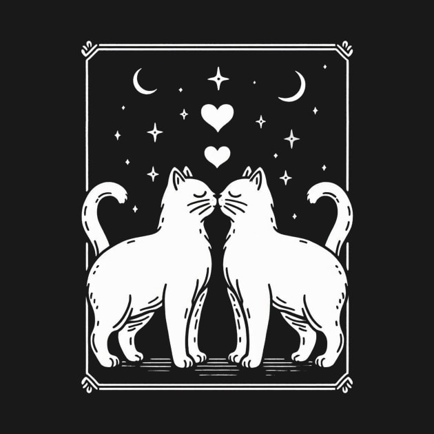 Starry Kiss: Cats in Love by Lovely Animals