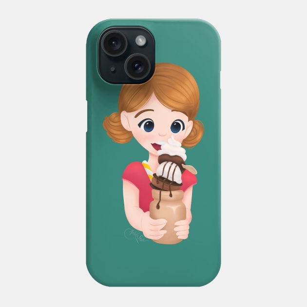 Mega Milkshake Phone Case by LunarFox