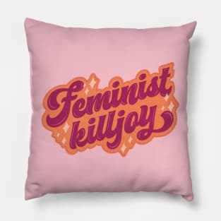 Feminist Killjoy Patch Pillow