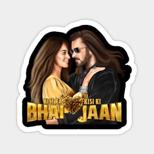 Bhai jaan Salman khan artwork Magnet