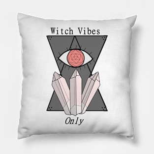 Witch Vibes Only Pillow