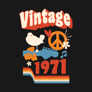 Vintage 1971 - Woodstock Style T-Shirt