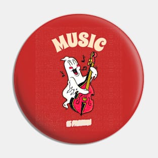 Music Is Passion Pin