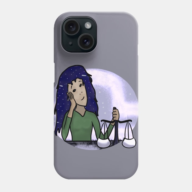 Libra Phone Case by Antiope