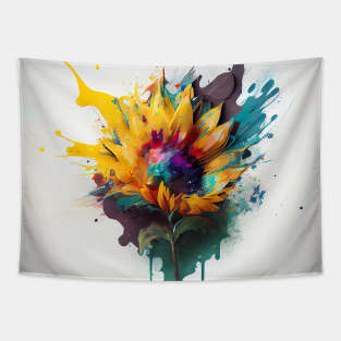 Sunflower Art Designs Tapestry