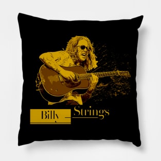 Billy Strings | Yellow retro Pillow