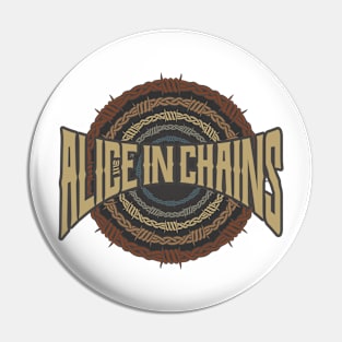 Alice In Chains Barbed Wire Pin